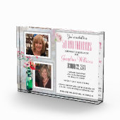 50 en Fab KEEPSAKE 50e verjaardag Fotoblokken (Rechts)