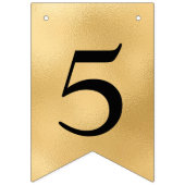 50 en fabelachtige gouden Bunting vlaggen Vlaggetjes (Derde vlag)