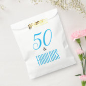 50 en fabelachtige verjaardag passen de zak van de bedankzakje (Gezegeld)