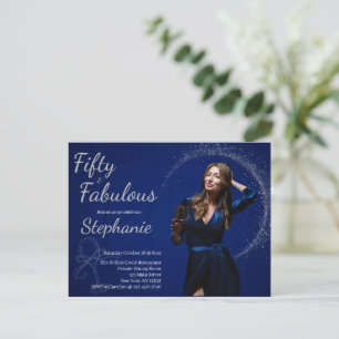 50 en Fabulous   50ste verpartij Briefkaart