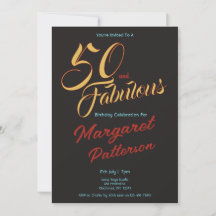 50 en Fabulous | 50ste verpartij