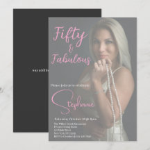 50 en Fabulous | 50ste verpartij Roze
