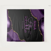 50- en Fabulous 50th Birthday Party-fotoachtergron Wandkleed (Voorkant (horizontaal))