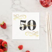 50 en Fabulous 50th Birthday Party Servet (Insitu)