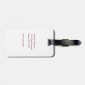 50 en Fabulous Bagagelabel (Achterkant horizontaal)