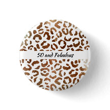 50 en Fabulous Big Cat Print Abstract