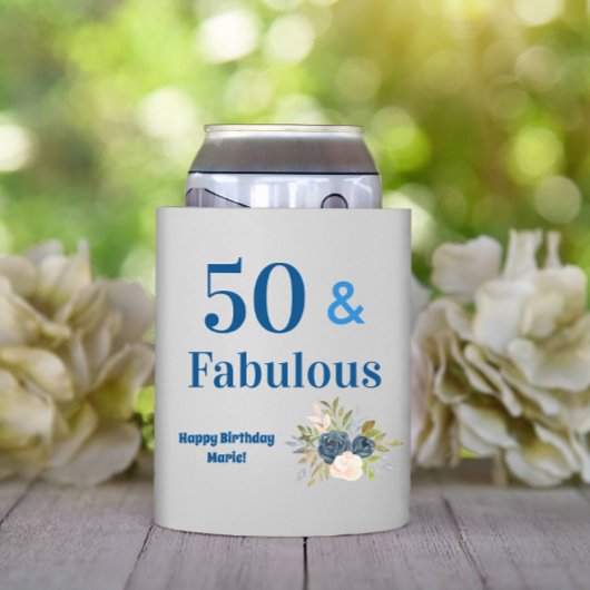 50 en Fabulous Birthday Blikjeskoeler