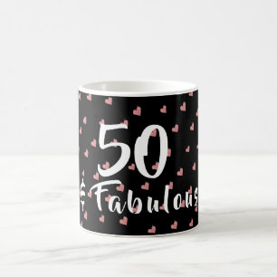 50 en Fabulous Birthday Koffiemok