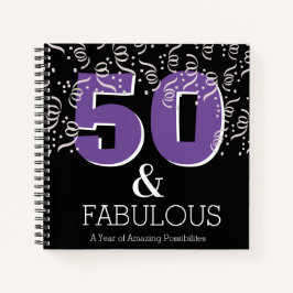 50 en Fabulous Birthday Notitieboek
