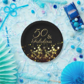50 en Fabulous Birthday Papieren Bordje (Feest)