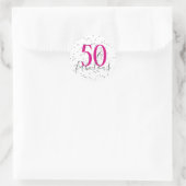 50 en Fabulous Birthday Party Stickers (Tas)