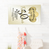 50 en Fabulous Birthday Party - Welkom bij mijn Spandoek (Insitu)