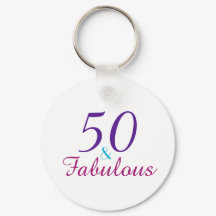 50 en Fabulous Birthday Pink Paars Blue