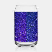 50 En Fabulous Blauw Glitter Verjaardagscadeau Fav Blikvorm Glas (Links)