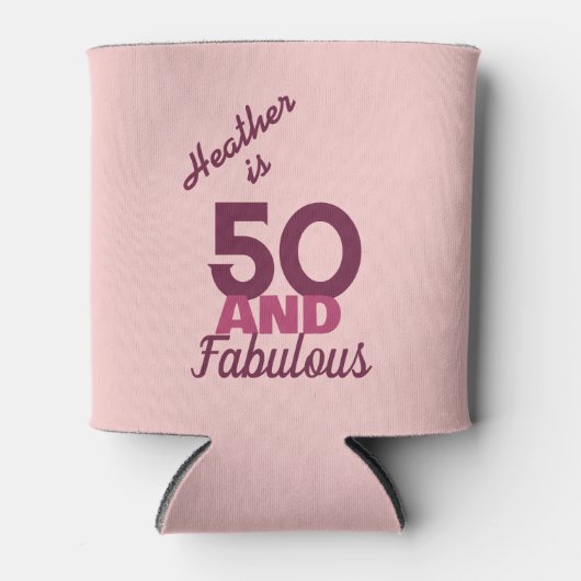 50 en Fabulous Blikjeskoeler (Voorkant)