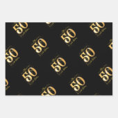 50 en Fabulous Custom Wrapping Paper (Voorkant 2)