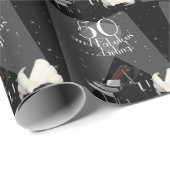 50 en Fabulous Darling Cadeaupapier (Rol Hoek)