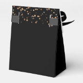 50 EN FABULOUS Elegant Black Gold Hartelijk dank Bedankdoosjes (Achterkant)