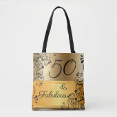 50 en Fabulous Elegant Tote Bag (Voorkant)