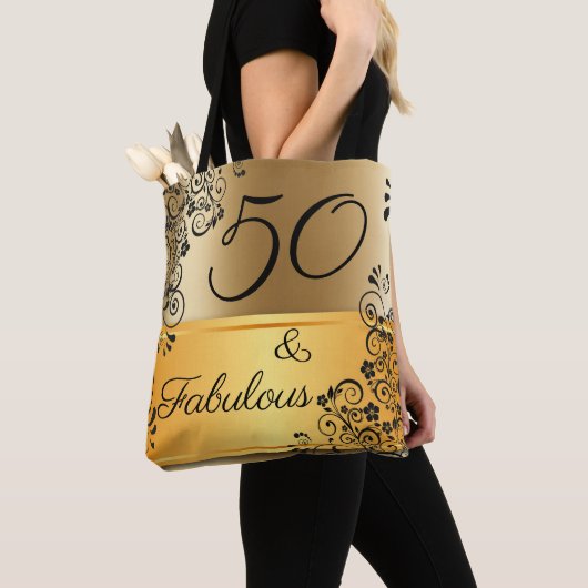 50 en Fabulous Elegant Tote Bag (Dichtbij)