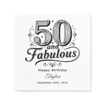 50 en Fabulous Feestelijke Wervelingen Whimsical