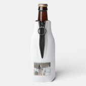 50 en Fabulous Foto Moderne Verjaardag Flesjeskoeler (Fles Achterkant)