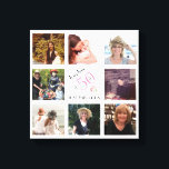 50 en Fabulous Fotocollage Keepsake Canvas Afdruk<br><div class="desc">Van de Charm Design Studio: 50 en Fabulous Photo Collage Canvas Print — AS A KEEPSAKE — wat een prachtige herinnering aan deze speciale dag. Dit is zo'n vrolijk bericht voor een 50ste verjaardag — gemakkelijk gepersonaliseerd met favoriete foto's en voor altijd genoten</div>