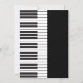 50 en Fabulous Fun Red & Black Verjaardag Kaart (Achterkant)