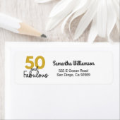 50 en Fabulous Gold en Black Label (Insitu)