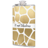 50 en Fabulous Gold Giraffe Heupfles (Links)