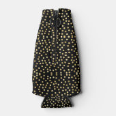 50 en Fabulous Gold Personalized Birthday Party Flesjeskoeler (Achterkant)