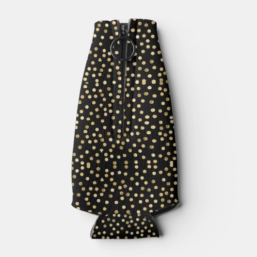 50 en Fabulous Gold Personalized Birthday Party Flesjeskoeler (Achterkant)