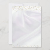 50 en Fabulous Gouden Hoge Hakken Kaart (Achterkant)