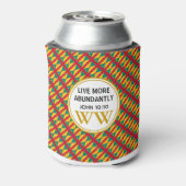 50 En Fabulous GRENADA FLAG Custom Schrift Blikjeskoeler (Blikje Achterkant)