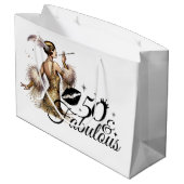 50 En Fabulous Groot Cadeauzakje (Achterkant Gekanteld)