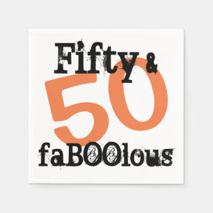 50 en Fabulous Halloween - 50 en FaBOOlous Servetten