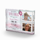 50. en Fabulous KEEPSAKE 50th Birthday Party Fotoblokken (Rechts)