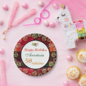 50 en Fabulous Madras US Maagdeneilanden Vlag Papieren Bordje (Feest)