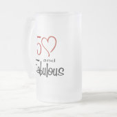 50 en Fabulous Matglas Bierpul (Voorkant links)