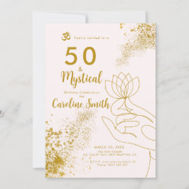 50 en Fabulous Mystiek 50ste Verjaardag Kaart