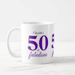 50 En Fabulous Paarse Koffiemok