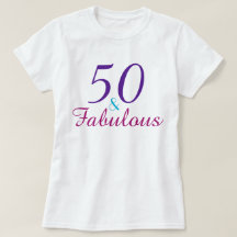 50 en Fabulous Paarse Roze Blauw Custom
