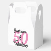 50 en Fabulous Personalized Birthday Party Bedankdoosjes (Geopend)