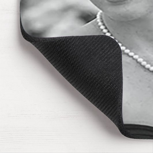 50 en Fabulous Photo Black and White Personal Muismat (Hoek)