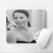 50 en Fabulous Photo Black and White Personal Muismat (Met muis)