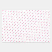 50 en Fabulous Pink Gepersonaliseerde Verjaardagsf Inpakpapier Vel (Voorkant 3)