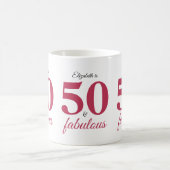 50 En Fabulous Pink Koffiemok (Center)