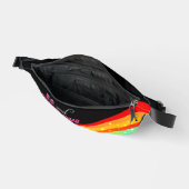 50 en Fabulous Rainbow Sparkle 50ste verjaardag Heuptasje (Open)