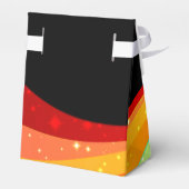 50. en Fabulous Rainbow Sparkle Birthday Party Bedankdoosjes (Achterkant)