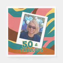 50 en Fabulous retro stijl verjaardagsfeestje